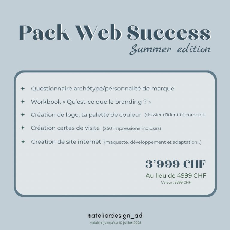 Pack Web Success